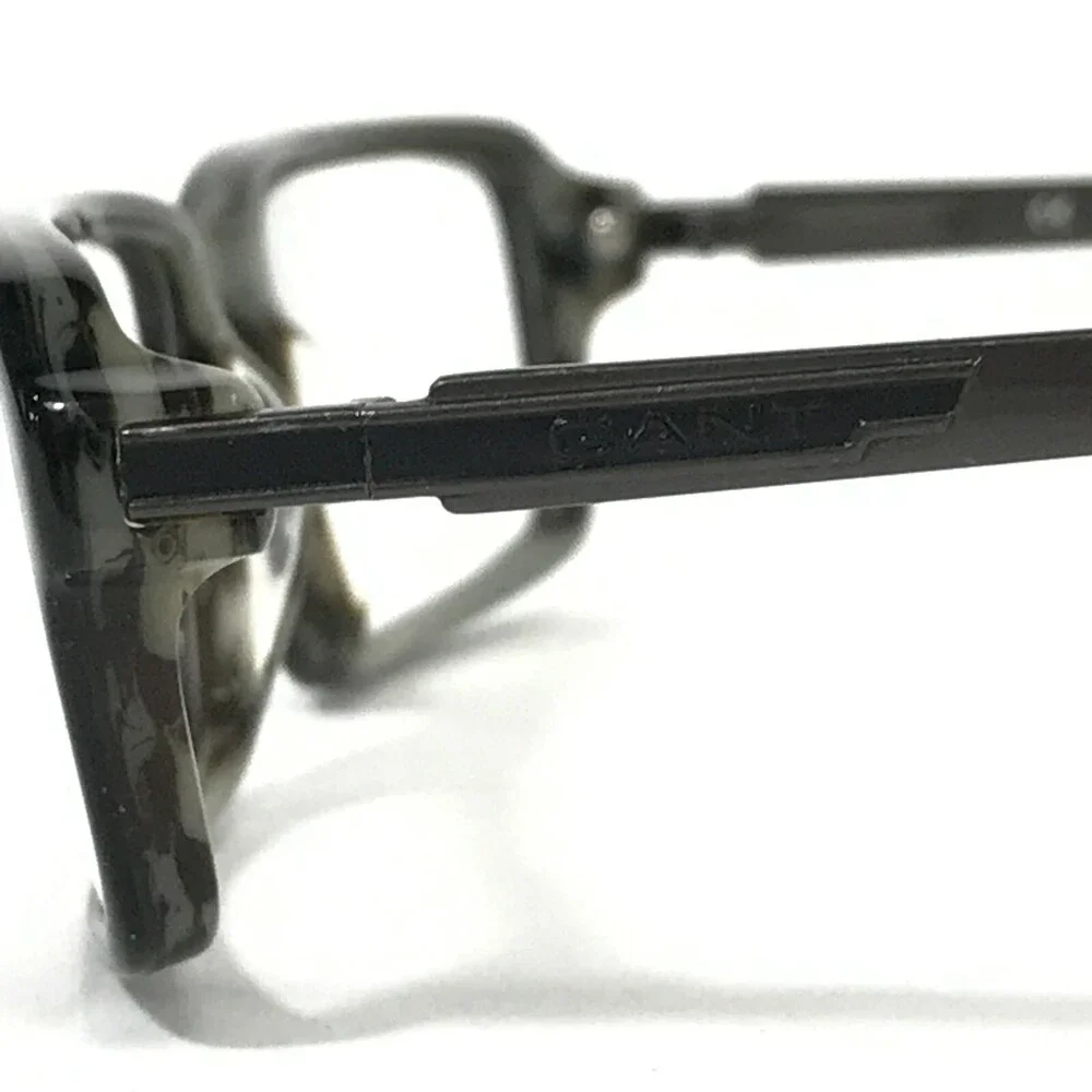 GANT Eyeglasses Frames G MERKIN BLK Black Gunmetal Gray Rectangular 54-15-140